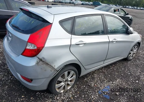 2012 Hyundai Accent Se from USA, damaged, VIN KMHCU5AE2CU055051